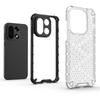 Transparent Phone Case For OnePlus 15 Anti-knock Honeycomb Armor Back Case For OnePlus 15 Cover For OnePlus 15 Case 6.78 inch