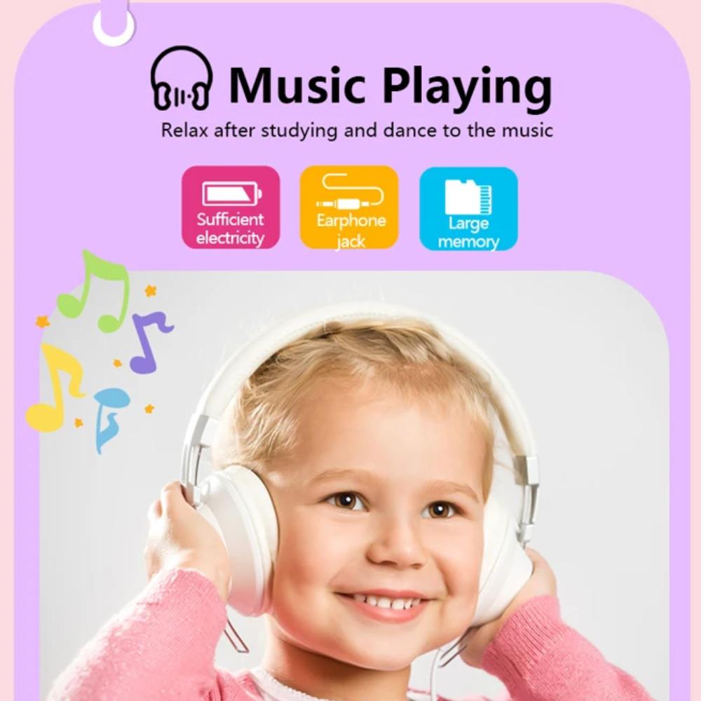 Kinder-Smartphone, Lernspielzeug, Dual-Kamera, Musik-Player, Baby-Telefon mit 8G Memro, Spiel, Lernen für 3-12-Jährige, Geburtstagsgeschenke