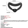Suitable for Meta Quest 3s Blackout Silicone Face Cover Fit To the Face