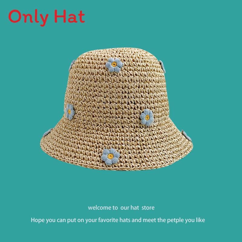 Chapeau de paille d'été à larges bords pour la protection solaire et l'amincissement du visage sans effort