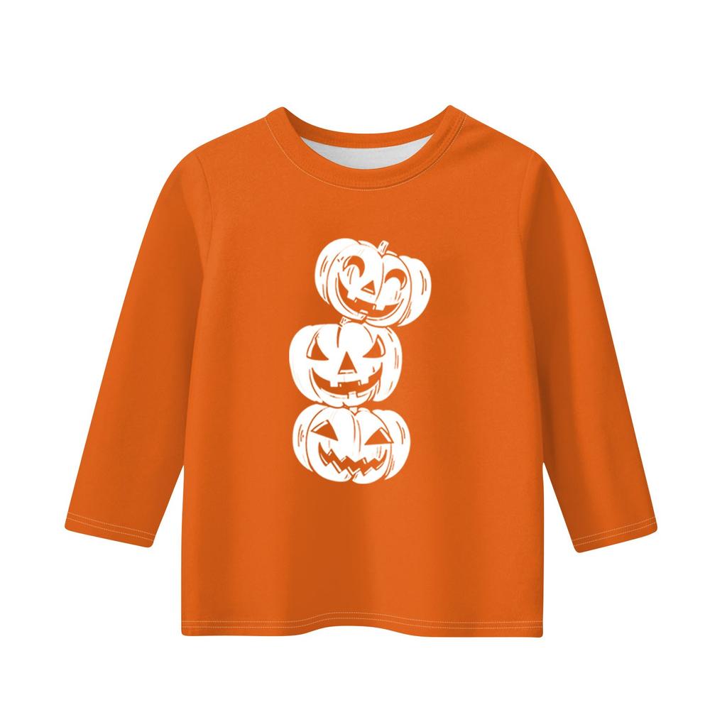 Print Tops For Youth Girls 5-16 Years Round Neck 3/4 Sleeves T-Shirts Trendy Tops Outfit Tees