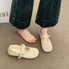 Mary Jane single shoes children's new summer hollow mesh woven fishing net shoe size bag head sandals