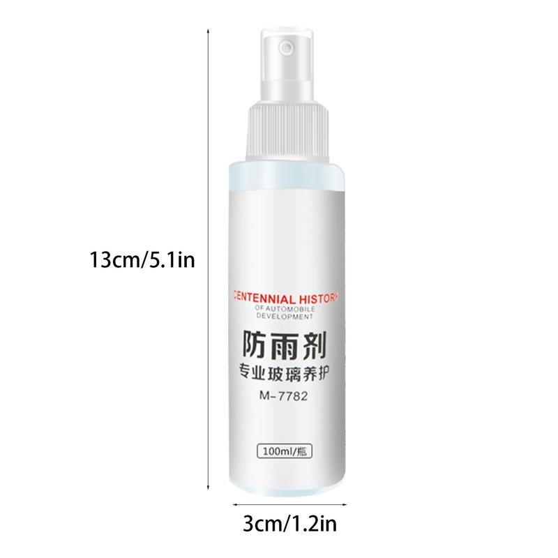 Glass Waterproof Defogger Spray Car Waterproof Rain Prevention Waterproof Agent 100ml Car Waterproof Rain Prevention Waterproof