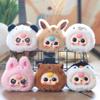 Three Plush Baby Toy Keychain Pp Cotton Stuffed Cute Backpack Gift Accessory