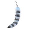 Multi Colored Furry Keychain Foxes Tail Shape Ergonomic Design Compact Portable Solution For Home Office And Outdoor Use