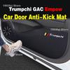 Car Door Anti-dirty Anti-kick Mat Pad Cushion Sticker Garnish Decoration Car-styling For Trumpchi GAC Empow Accessories