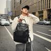 Retro pu soft leather morning backpack large capacity trend travel computer bag backpack
