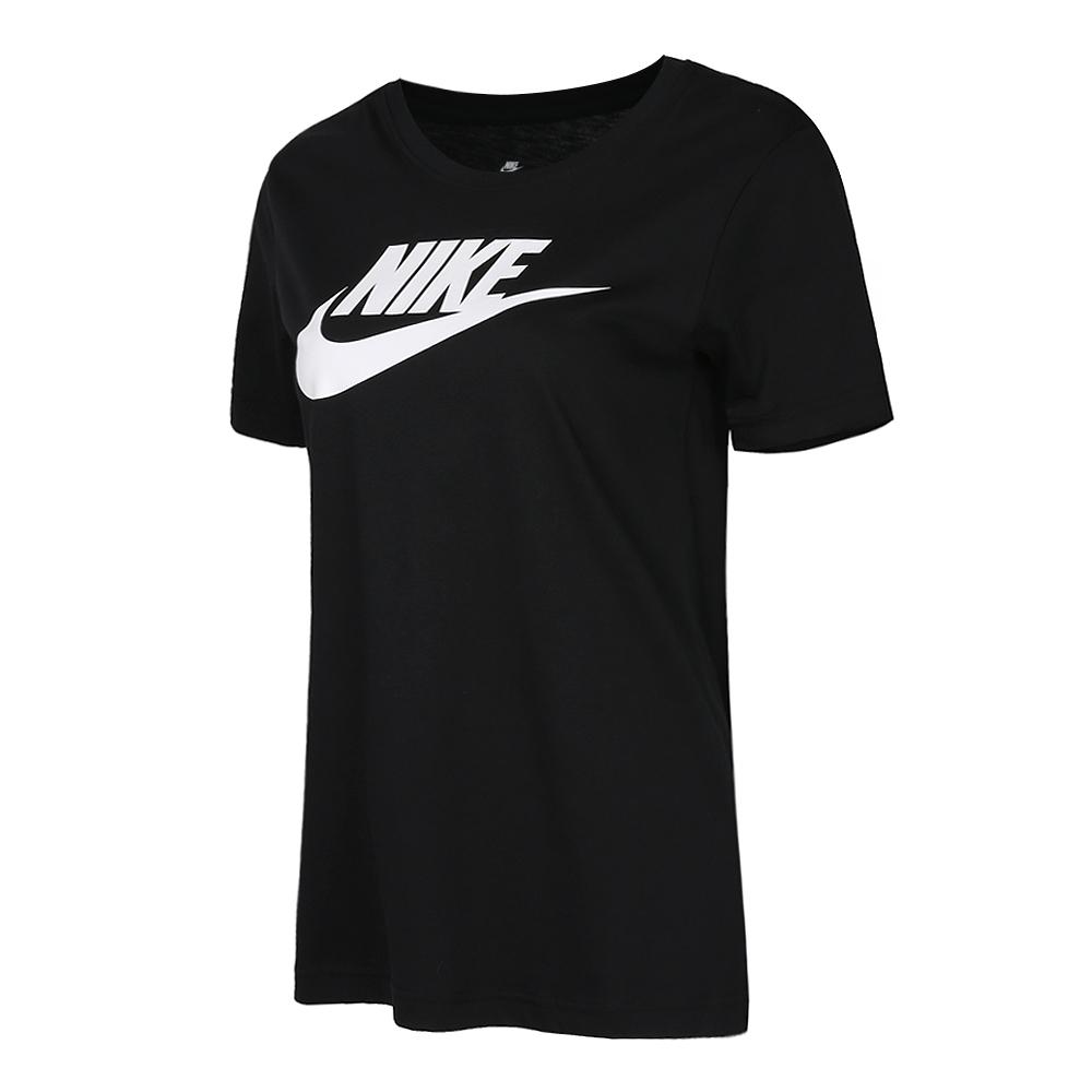 Nike As W Nsw Lifestyle Series Logo Letter Round Neck Breathable Short Sleeve T-Shirt Women T-Shirt 846469-010