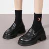 Damen Loafer Frühling Britischer Stil Slip-On Plateau Mary Jane Schuhe Frau Japanische Jk Uniform Lolita Schuhe Damen