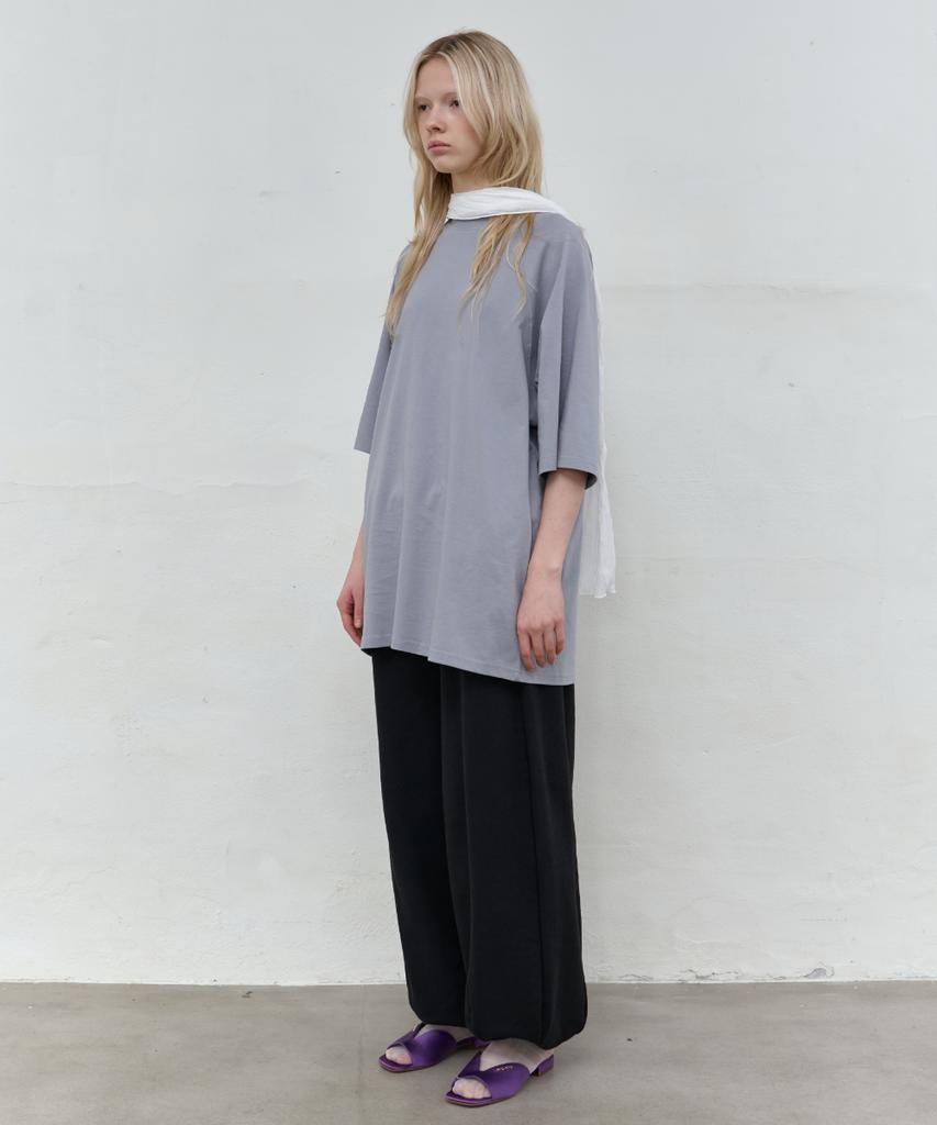 Seolan Boucle Jogger Pants_Black