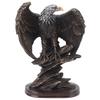 Eagle Statue Resin Vivid Ingenious Durable Decorative Vintage Eagle Figurine for Office