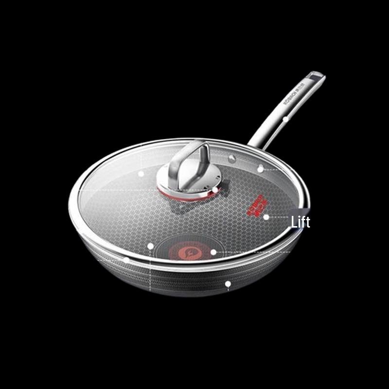 KOBACH KGH-J30C Honeycomb Non-Stick Wok