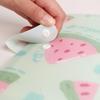 Cute Fruit 120 Slots Small Card Collecting Album Empty Three-Grid Photocard Storage Binder Book Nail Decals Organizer