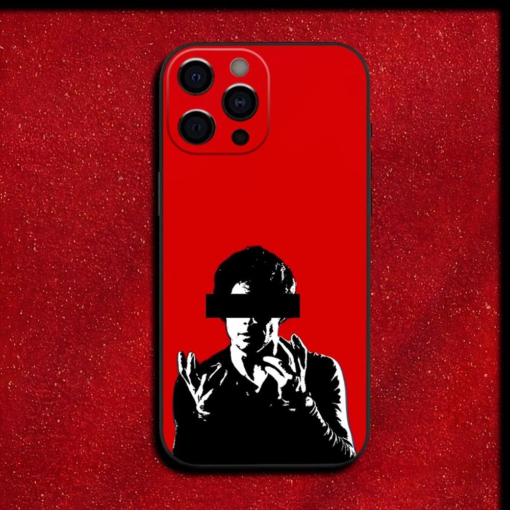 D-Dexter Morgan Phone Case For iPhone 16,15,14,13,12,11,Pro,X,XS,Max,XR,Plus,Mini Soft Black Cover