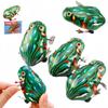 Classic Tin Clockwork Clockwork Toy Jumping Frog Children'S Vintage Toy Boy Boy Education Baby Baby Classic Toy Wind Up Toys