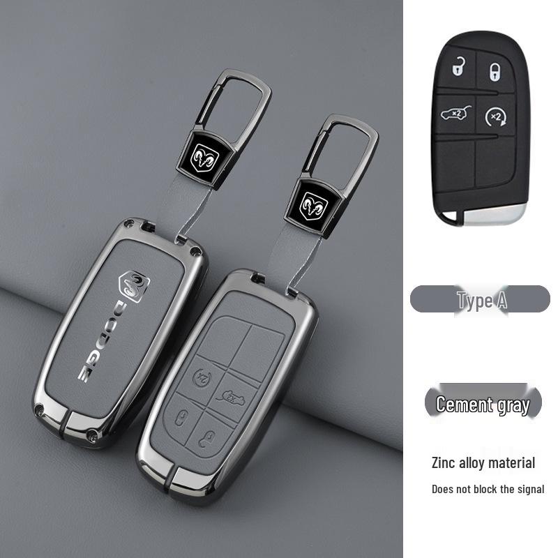 Dodge Journey & Ram Key Case for Old Style Models - Stylish Men's Remote Car Shell