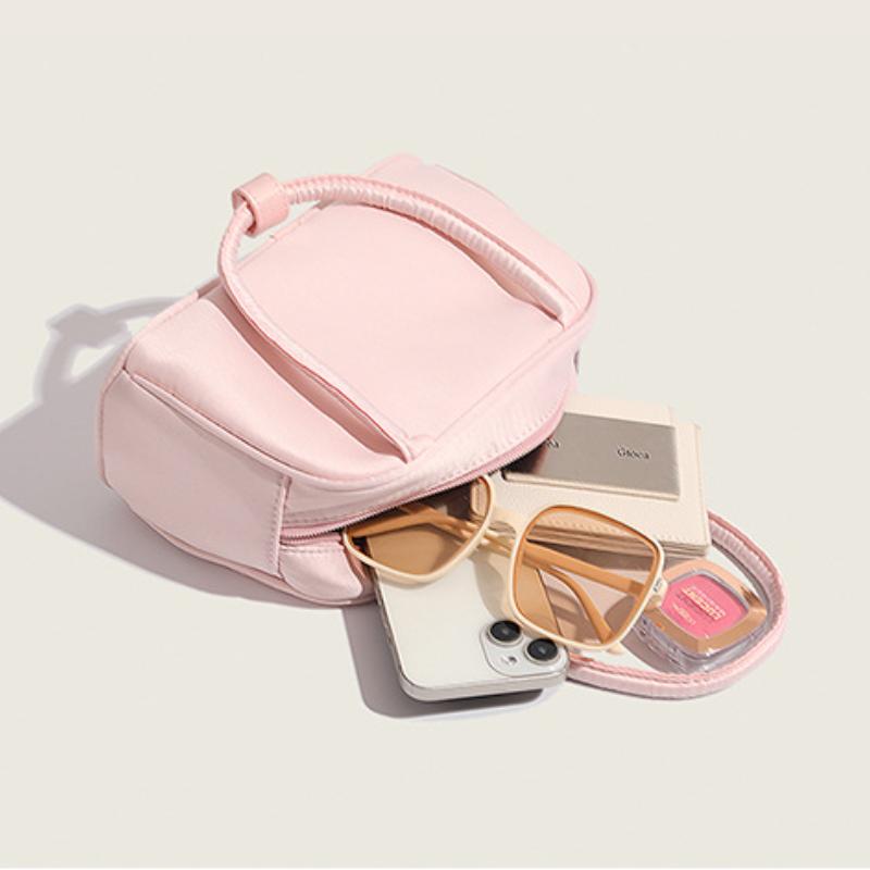 Fashion Small Square Bags Women Shoulder Bags New Texture Pink Niche Korean Style Leisure Versatile  Outdoor Handheld Bags
