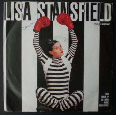 7inch Record LISA STANSFIELD - What Did I Do To You? 113168 Arista 1990 UK Pop Used