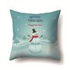 Christmas Series Polyester Pillows Santa Multi-platform Christmas Elk Pillow Cover