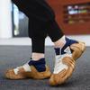 New men's shoes with thick sole lightweight knitted socks casual shoes youth fashion color blocked sports shoes