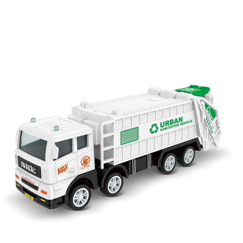 Inertia Kids Environmental Sanitation Vehicle Toy Interactive Skills Features