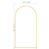 Metal Balloon Arch Stand for Wedding and Birthday Party Decorations