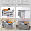 Bedside Hanging Organizers Bag for Small Items Storage Sturdy Waterproof Fabric Without Tool Installation