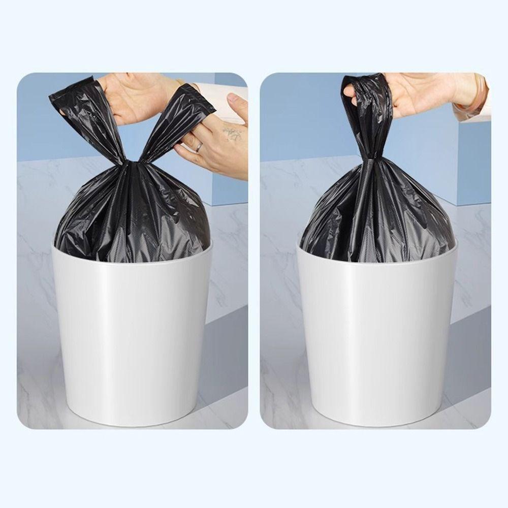 Heavy Duty Black Veststyle Garbage Bags Plastic Trash Bags New Garbage Bag Commercial Cleaning