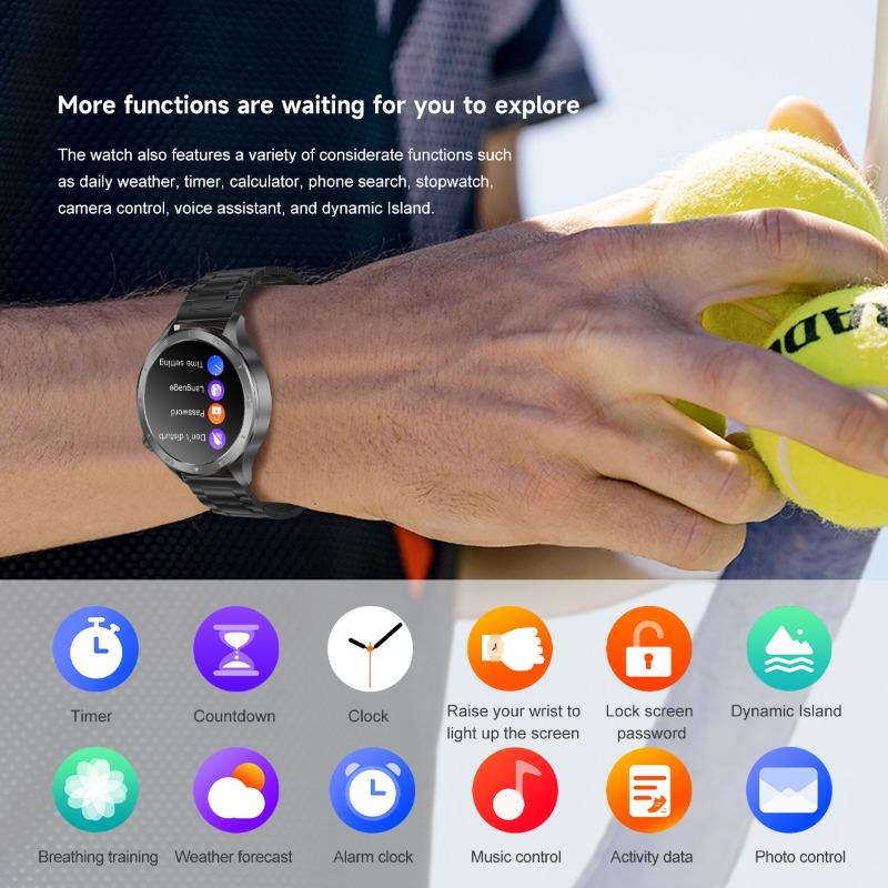 SACOSDING New For OPPO Watch X2 GPS Smart Watch Men High-end Business Men Bluetooth Call IP67 Waterproof Fitness Tracker Smartwatches