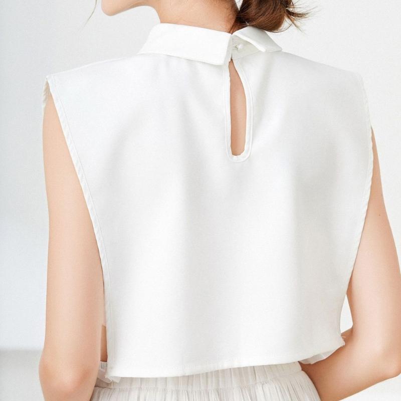 Breathable Lapel Collar Detachable Collar Turn Down Collars Decorative Neckwear for Women Formal Event Styling Accessory