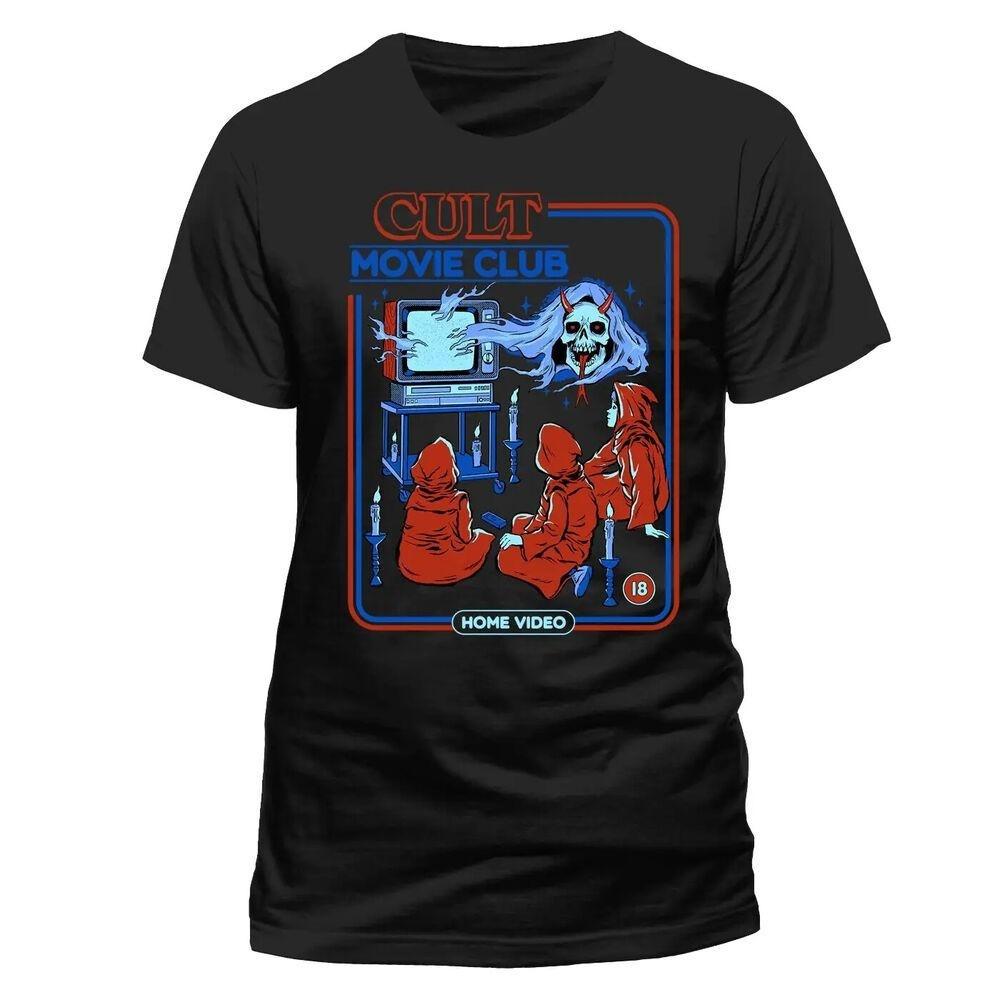 Steven Rhodes _Cult Movie Club_ Black Unisex T-Shirt S чёрный