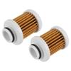 Precise 2PCS 6D8-WS24A-00 Fuel Filter for Yamaha F50-F115 Outboard Engine 40-115Hp 30HP-115HP 4-Stroke Filter 6D8-24563-00-00