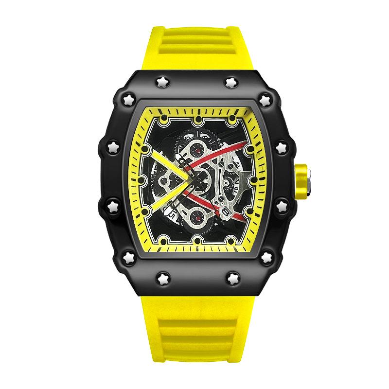 Casual Fashion Domineering Automatic Quartz Hollow Luminous Waterproof Darth Vader 1707 Men'S Watch