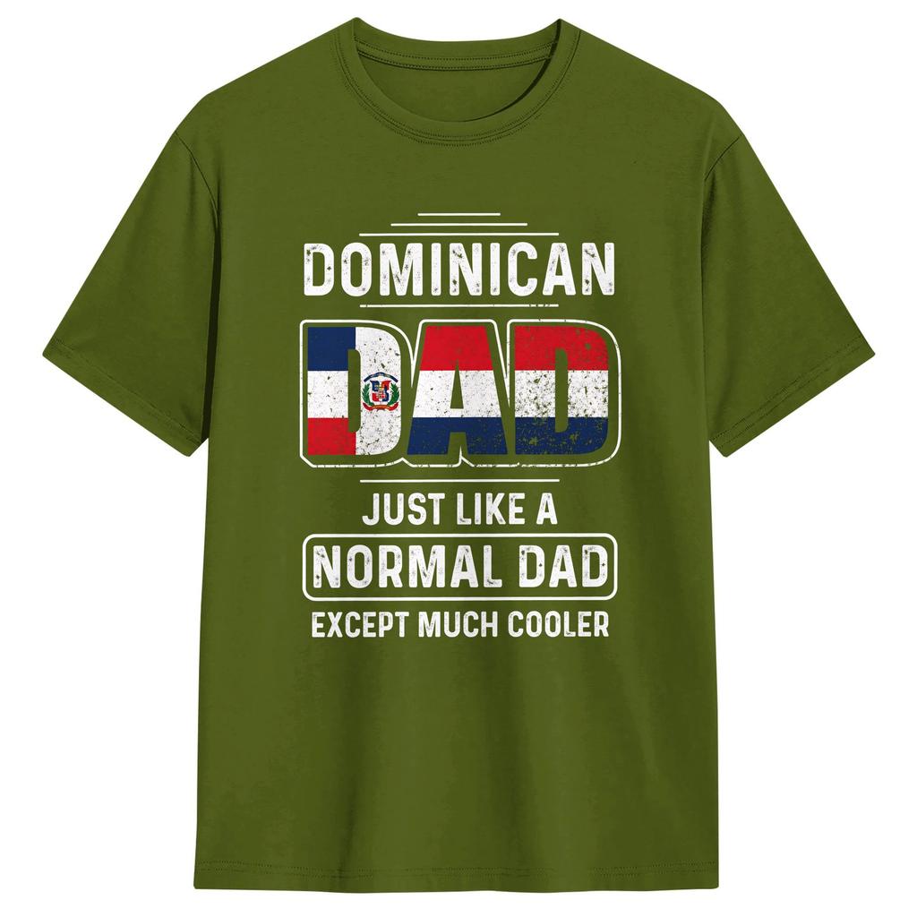 Fathers Day Unisexs T Shirt Funny Tee Shirt Short Sleeve Round Collar Tshirts Pure Cotton Big Size Clothing