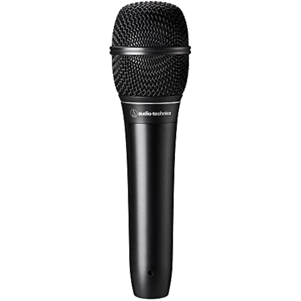 

Audio-Technica ATS99 Dynamic Microphone XLR Ultra Unidirectional Vocal Microphone Holder Included...