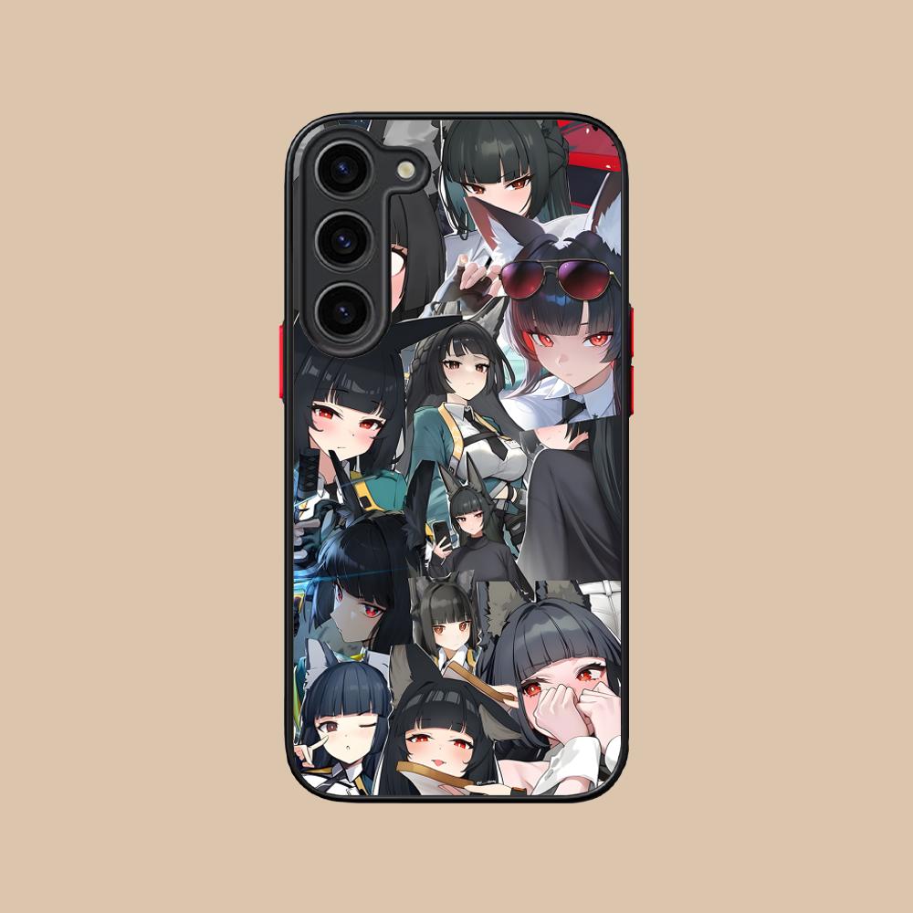 Zenless Zone Zero Hoshimi Miyabi Phone Case for Samsung Galaxy S25 S24 S23 S22 S21 Plus FE Ultra Colorful Silicone Cover Pretty