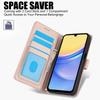 PU Leather Case for Samsung Galaxy A17 5G/A17 4G/A26 5G Stand View Phone Wallet Cover with Hand Strap