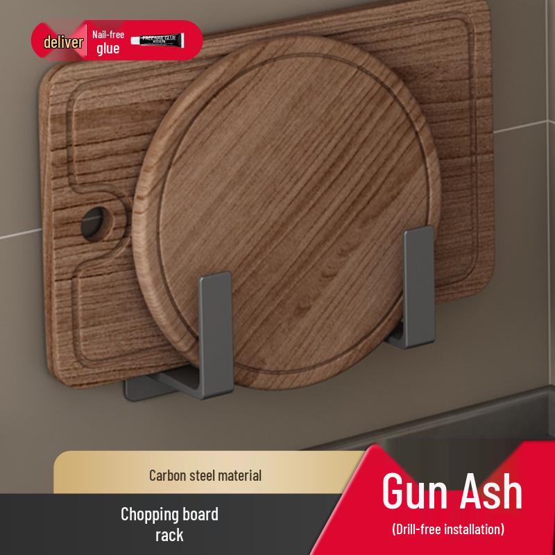 Wall-Mounted Multifunctional Kitchen Spice and Knife Organizer