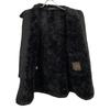 MACKINTOSH Black wool fur quilted jacket coat 34 blackUsed