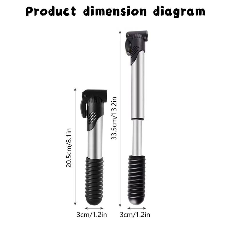 Bicycle Inflator Portable Mini Inflator Basketball Football Inflator Equipment Accessories
