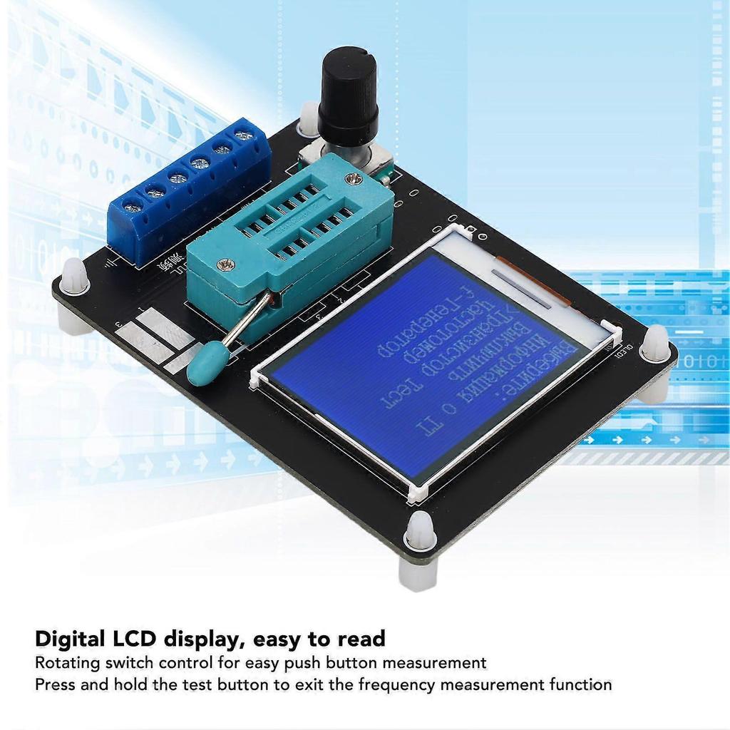 High quality (Ship in bubble bag) New GM328A DC5V transistor tester capacitor