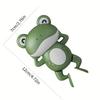 Interactive Clockwork Bath Toys - Moving Frog Babies with Water Clock,  Safe Non-Toxic Bath Time Fun (Green/Red/Blue)