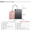 Women's five-piece mother-in-law bag set, fashionable bone pattern shoulder crossbody handbag for women