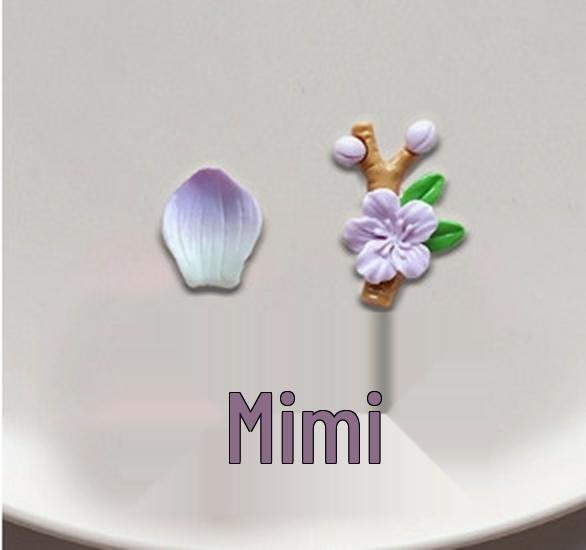 3D Наклейка на автомобиль «Цветущая сакура» - Украшение «Цвет персика» для интерьера