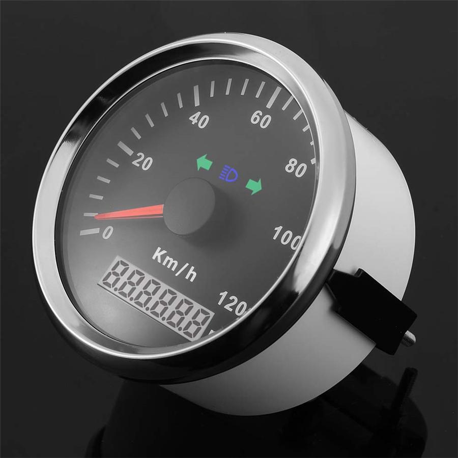 85mm LED GPS Speedometer with ODO Anti-fog Turn Signal for Motorcycle
