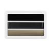 RV Push Out Window 700x450mm Double Layer UV Resistant Sound Heat Insulation External Exit Window wi