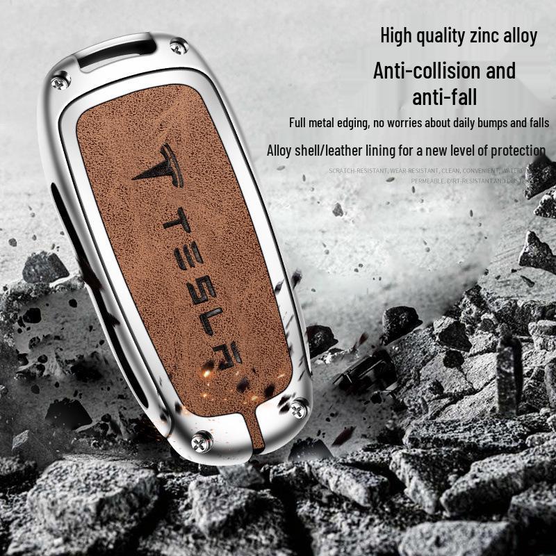 Tesla Model 3 Key Card Case - Protective Shell & Buckle for Key Modification