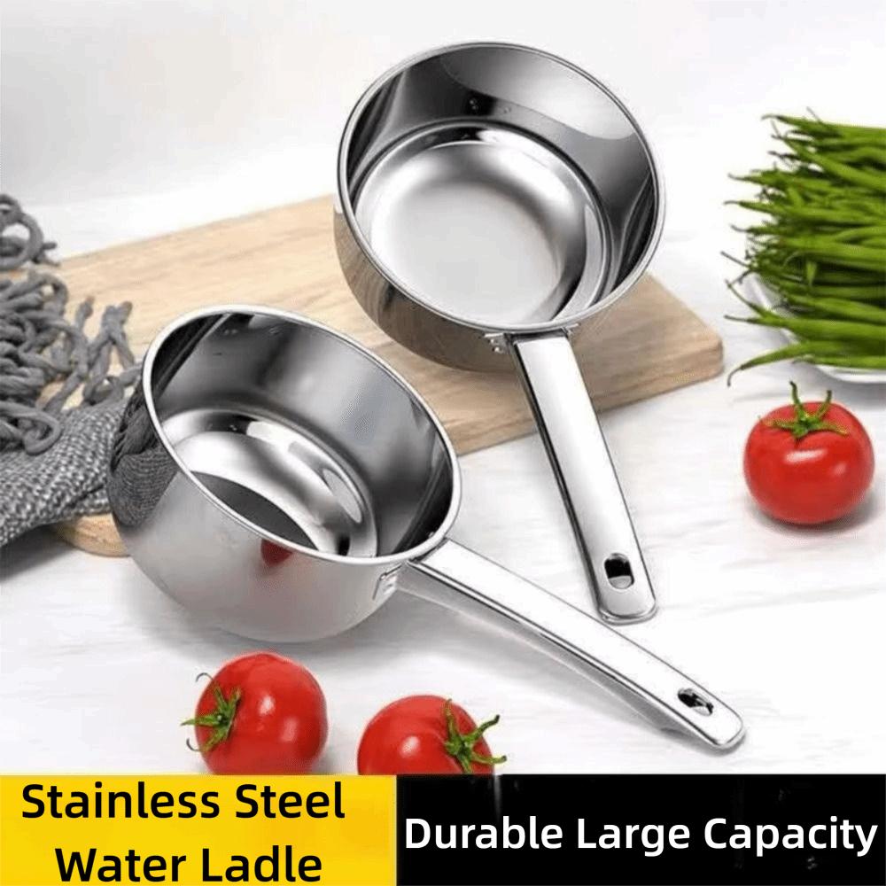 201/304 Stainless Steel Stainless Steel Water Ladle Food Grade Kitchen Spoon  Kitchen Cooking