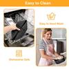 Square Reusable Silicone Air Fryer Liners Non Stick Baking Mat For 4-7Qt Air Fryer Oven Microwave Baking Accessories