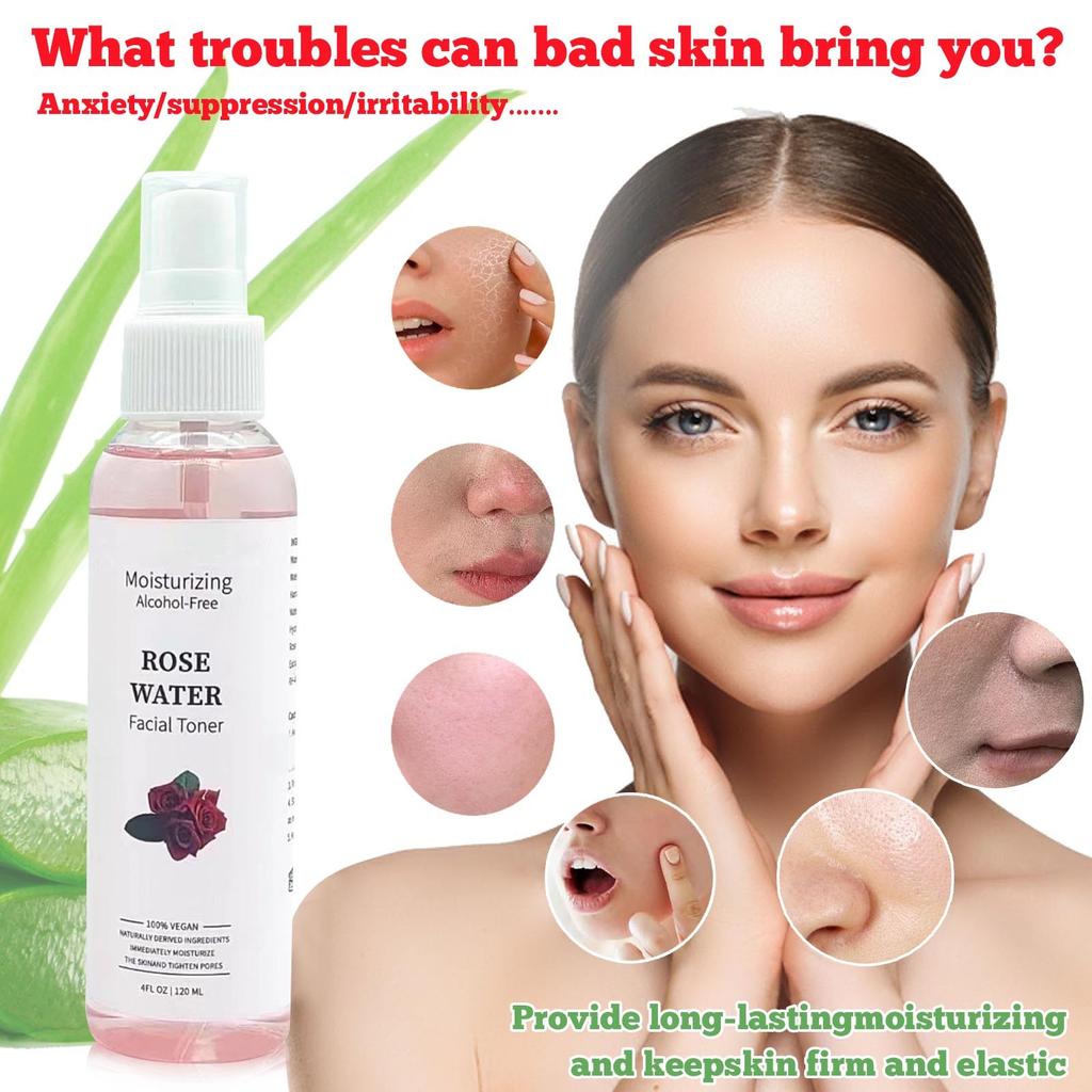 Niisutav sprei Niisutav Niisutav Nabaapelsini õie sprei Niiske kompress Toonik 120ML